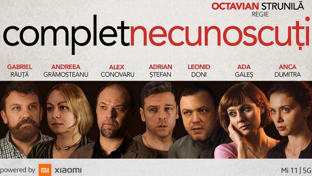 <b>Xiaomi Mi 11 este în lumina reflectoarelor! Telefonul a fost folosit atât în timpul filmărilor, cât și la trailerul filmului “Complet Necunoscuți” regizat de Octavian Strunilă</b>Flagship-ul Xiaomi Mi 11 a debutat ieri oficial pe plan local. Compania și-a anunțat astfel parteneriatul cu filmul “Complet Necunoscuți”, regizat de către Octavian Strunilă. Se pare că Mi 11 este unul dintre “actorii principali” în varianta românească a