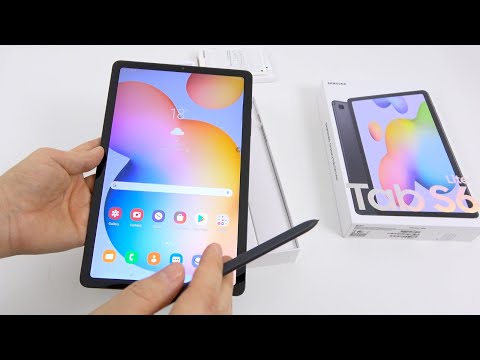 Samsung Galaxy Tab S6 Lite Video Unboxing în Română (Tableta cu design premium şi stylus sub 2.000 de lei)