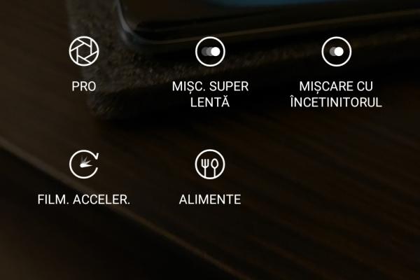 Interfață grafică camera Samsung Galaxy A71