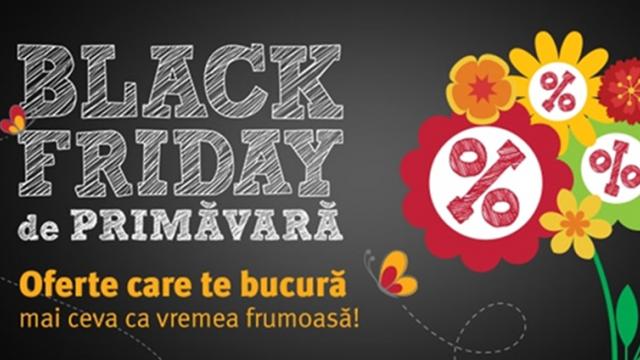 <b>Altex dă startul campaniei "Black Friday de primăvară" cu reduceri la smartphone-uri, televizoare și multe alte produse</b>Pe final de săptămână descoperim o campanie complet neașteptată din partea celor de la Altex.ro și anume promoția intitulată "Black Friday de Primăvară" care ne aduce reduceri atractive la o gamă largă de produse