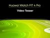 Huawei Watch Fit 4 Pro are design mai subțire și funcții sportive avansate (Teaser)