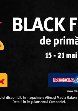 Cu gândul la Black Friday? Ediția de primăvară a campaniei de reduceri are loc la Altex în perioada 15-21 mai