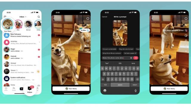 <b>TikTok îţi permite să faci din imagini video-uri cu unealta AI Alive</b>Am văzut în ultima vreme un trend la producătorii de telefoane, de a lansa tool-uri care transforma fotografiile în video-uri. Inclusiv HONOR a postat un teaser pentru asta recent. Ei bine TikTok tocmai a lansat AI Alive, care transforma la rândul