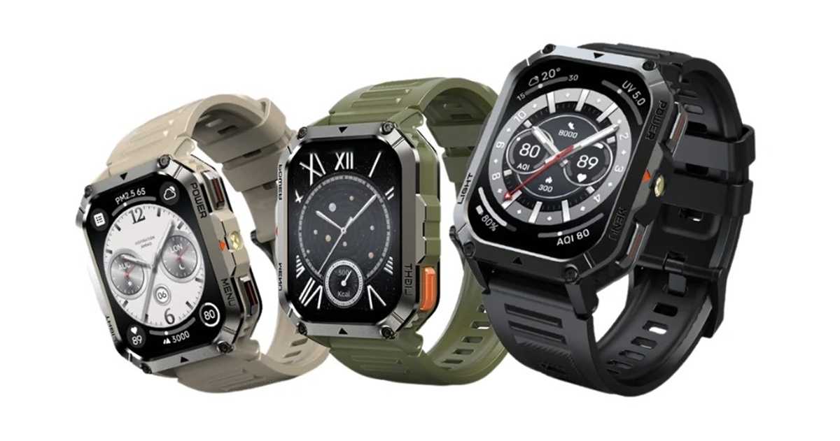 E LUNI e AMAZON: Smartwatch ieftin Blackview W70 Pro cu funcții premium și design solid