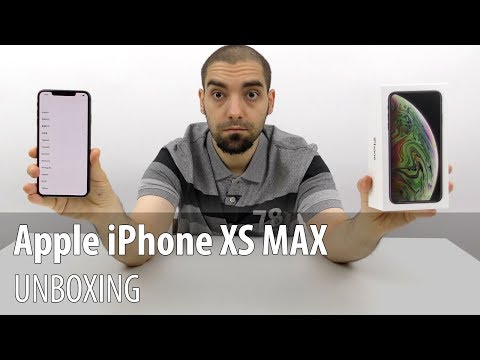 Apple iPhone XS MAX Video Unboxing în Limba Română