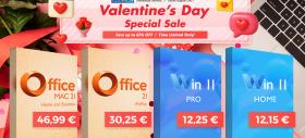 Și PC-ul tău merită un cadou de Valentine's Day! Iată ce oferte speciale propune GoDeal24 pentru Windows 11 Pro