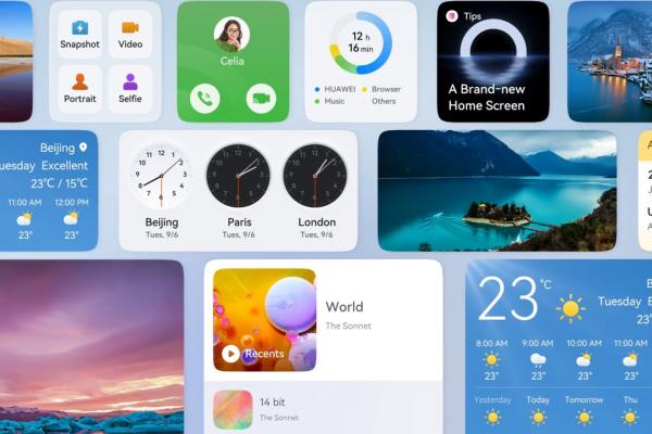 Huawei lansează EMUI 13: SuperHub, Stacked Widgets, Privacy Dashboard