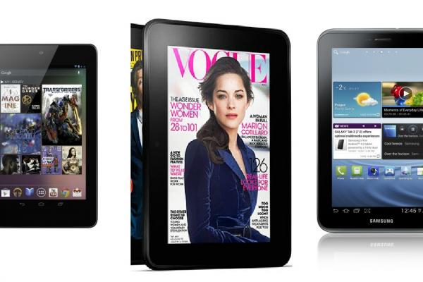 Kindle Fire HD vs concurența: Google Nexus 7, Samsung Galaxy Tab 2 7.0