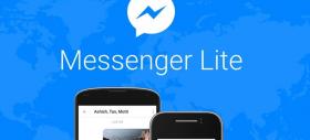 Facebook lansează Messenger Lite - o aplicație de tip chat creată pentru smartphone-urile Android low-end