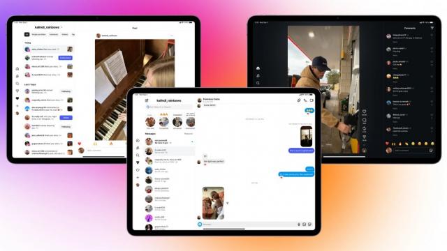 <b>Instagram ajunge în sfârșit pe iPad; Noul update aduce o experiență adaptată, dar cu limitări vizibile</b>Instagram e una dintre aplicațiile ce nu au beneficiat timp de ani buni de optimizare potrivită pentru iPad. Iată însă că Meta a auzit plângerile utilizatorilor de tablete, iar după lansarea WhatsApp pentru iPad, vine și un update pentru aplicația