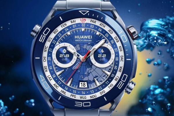 HUAWEI Watch Ultimate este noul ceas de lux Huawei, cu materiale premium, Liquid Metal și certificare 10ATM pentru scufundări