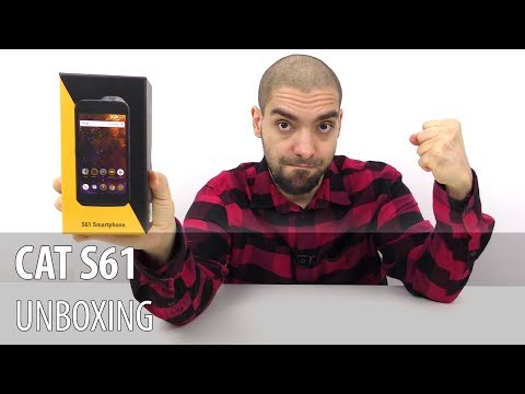 CAT S61 Video Unboxing în Limba Română  (Telefon robust cu cameră termică, ruletă laser și detecție de poluanți)