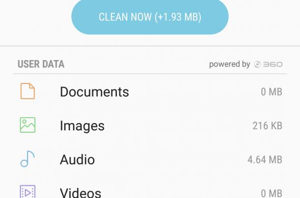 Interfață grafică Samsung Galaxy A9 (2018) (capturi de ecran): Screenshot_20181127-182200_Device maintenance.jpg