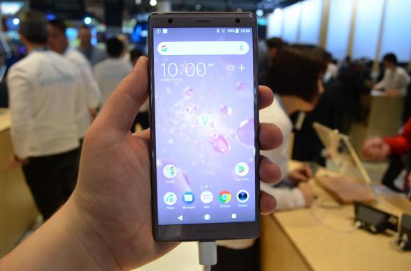 Sony Xperia XZ2 - Fotografii Hands-On de la evenimente: Sony-Xperia-XZ2_006.JPG