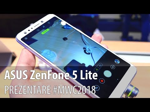ASUS ZenFone 5 Lite - Video-prezentare hands-on de la #MWC2018 din Barcelona