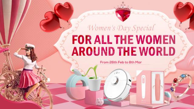 <b>GeekBuying.com vine cu oferte speciale de Ziua Femeii: uscător de păr la 49 dolari, selfie stick cu trepied şi aparat de masaj</b>Chiar dacă toată treaba cu Ziua Femeii şi începutul de primăvară e mai degrabă o tradiţie vestică, sau europeană, magazinele din Asia s-au sesizat rapid şi au început să propună oferte speciale la nivel de retaileri. GeekBuying.com spre exemplu are o..