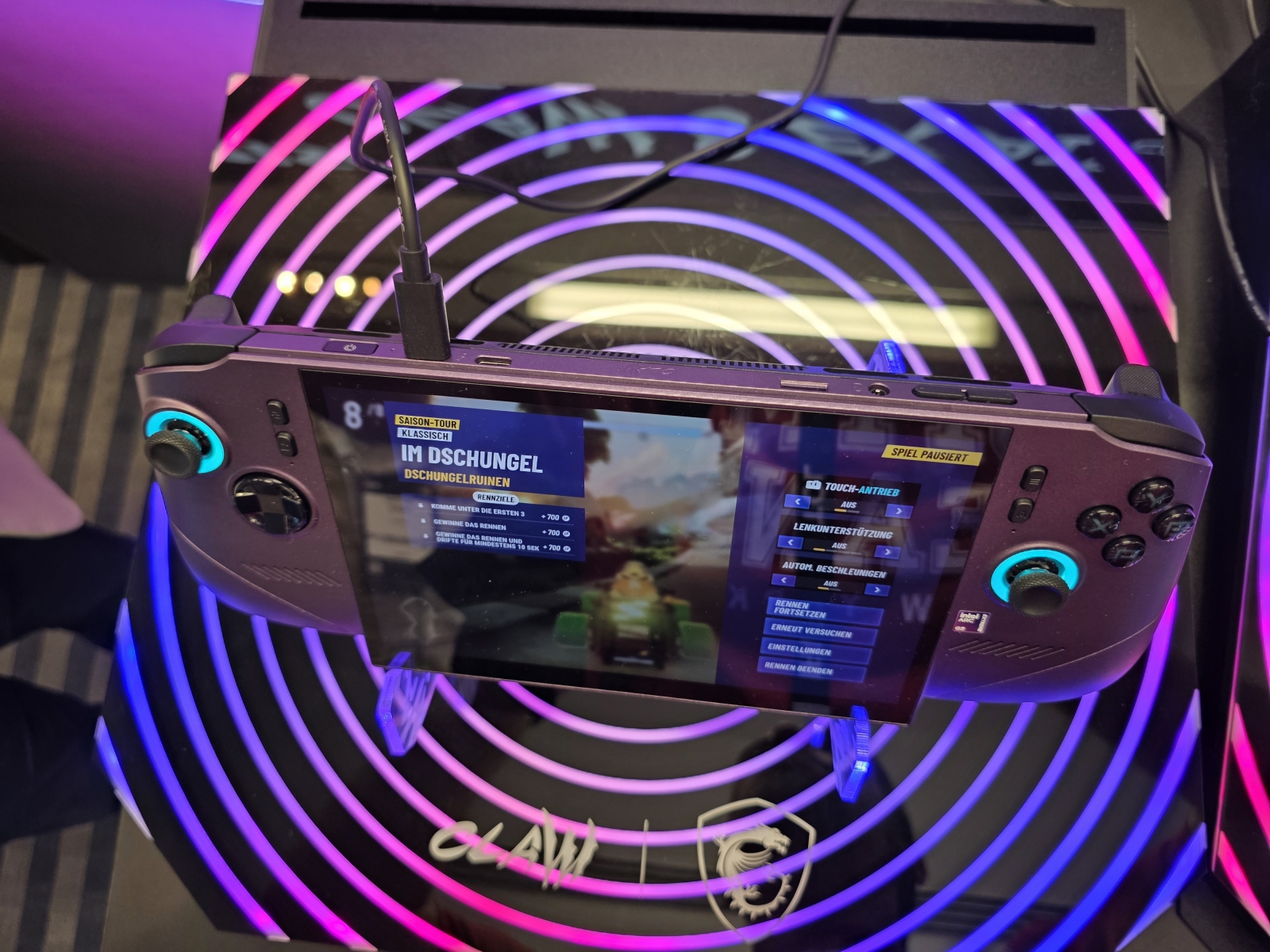 MSI Claw 8 EX AI+ - Fotografii IFA 2026 (galerie)