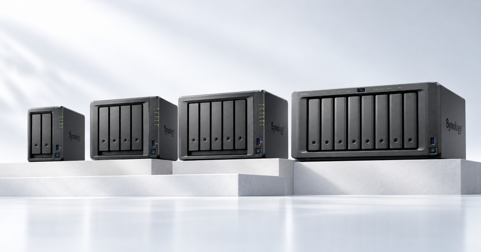 Synology lansează seria DiskStation neo+: patru NAS-uri mai accesibile, cu până la 8 bay-uri și upgrade la 25GbE