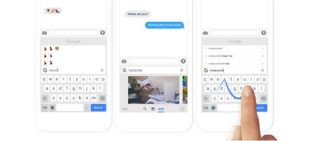 Google prezintă tastatura Gboard pentru iOS; vine cu o funcție interesantă de căutare in-app