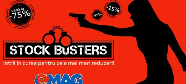 eMAG Stock Busters revine în perioada 17-19 mai cu reduceri la toată gama de produse