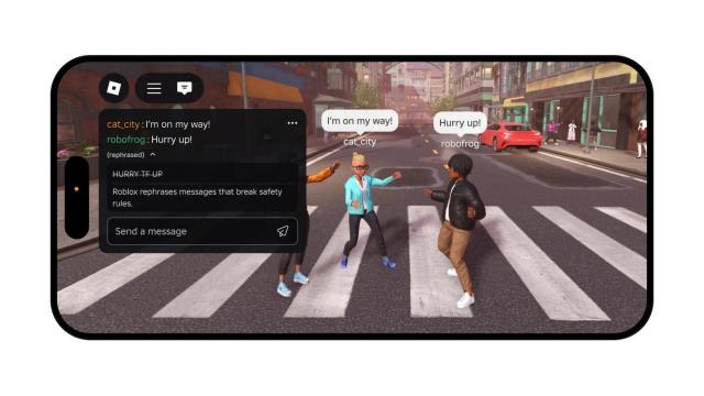 <b>Roblox introduce un asistent AI capabil să reformuleze mesaje care conțin un limbaj nepotrivit</b>Roblox lansează o nouă funcție bazată pe AI pentru a combate folosirea unui limbaj licențios pe platformă