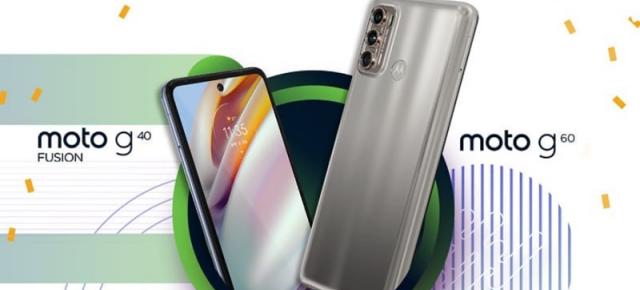 Motorola dezvăluie câteva detalii despre telefoanele Moto G40 Fusion și Moto G60; Se lansează pe 20 aprilie și au ecran 120Hz