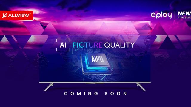 <b>Noile televizoare Allview ePlay7100 vor avea control fără atingere, doar prin voce, tehnologie Picture Quality AI (Teaser)</b>Allview ne oferă astăzi noi teasere cu privire la viitoarele sale televizoare, din seria Allview ePlay7100. Acestea vor fi smart TV-uri inteligente, lansate sub conceptul TOUCHLESS, adică permiţând interacţiunea 