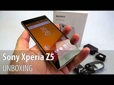 Sony Xperia Z5 Unboxing în Limba Română (Flagship IFA 2015 Sony, cu camera de 23 MP)