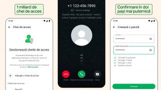 WhatsApp îmbunătățește verificarea în doi pași și anunță că peste 1 miliard de utilizatori folosesc o cheie de acces
