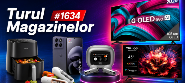 Turul Magazinelor #1634: Telefon sub 1000 lei, televizor tot pe acolo, purificator de aer pentru frigider la nici 150 lei