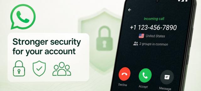 WhatsApp îți va spune mai multe despre numerele necunoscute care te sună: pe Android vei vedea țara și grupurile pe care le aveți în comun