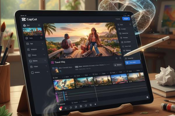 CapCut Pad debutează pe Android și promite editare video la nivel de desktop pe tablete