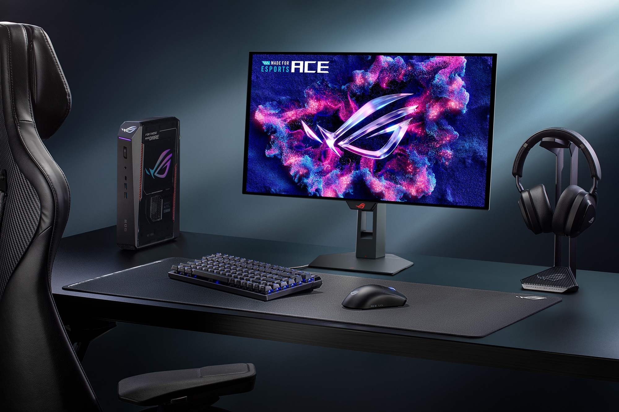 ASUS ROG Strix OLED XG259QWPG Ace - Fotografii oficiale (galerie)