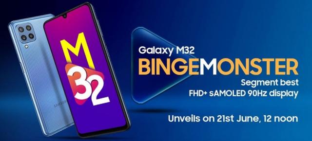 Samsung Galaxy M32 primește o dată de lansare! Telefonul vine pe 21 iunie și aduce o baterie generoasă