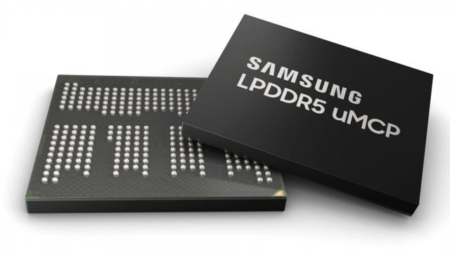 <b>Samsung a lansat LPDDR5 uMCP, aducând memoria flash și RAM-ul pe același cipset; Iată avantajele utilizării acestei soluții în cazul telefoanelor midrange</b>Samsung a lansat o nouă soluție de memorie pentru smartphone-uri astăzi. Numită LPDDR5 UFS, cu suport multicip, sau simplu “uMCP”, integrează atât memorie RAM LPDDR5, cât și stocarea UFS 3.1 de tip NAND pe un singur cipset