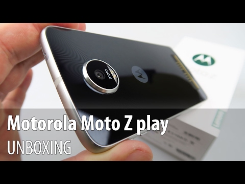 Motorola Moto Z Play Video Unboxing în Limba Română
