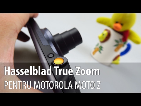 Prezentare Video Moto Mods Hasselblad True Zoom pentru Moto Z (Modul cameră foto cu zoom optic 10X)