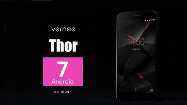 <b>Vernee Thor primește actualizarea la Android 7.0 Nougat! Telefon de buget cu 3 GB RAM și scanner de amprente! </b>Deși se pregătește pentru sosirea la Mobile World Congress 2017, iată că cei de la Vernee au și timp pentru un anunț chiar surprinzător astăzi. Este vorba despre smartphone-ul Vernee Thor care de astăzi primește actualizarea la Android 7.0 Nougat