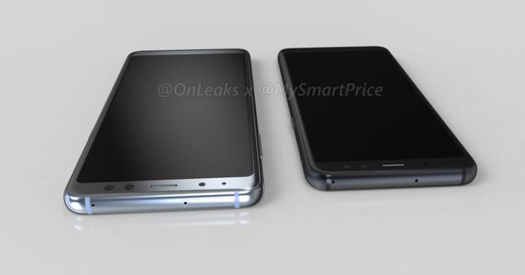 Samsung Galaxy A5 (2018) și Galaxy A7 (2018) primesc randări 3D; sosesc cu display 18:9