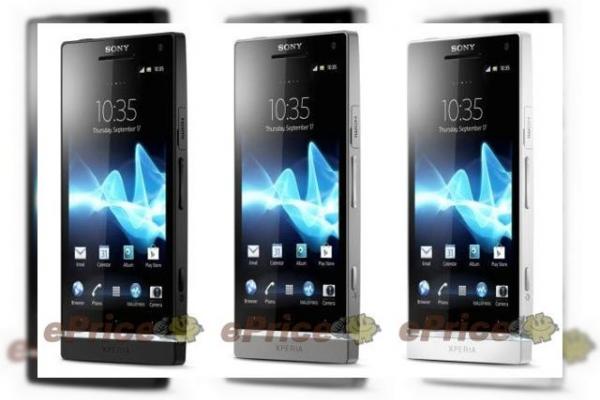 Sony Xperia SL acum În imagini de presă, Înainte de prezentarea de la IFA 2012