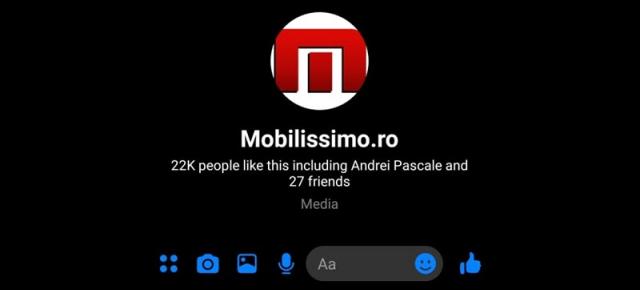 Iată cum poți activa "Dark Mode" în Facebook Messenger de pe Android sau iOS