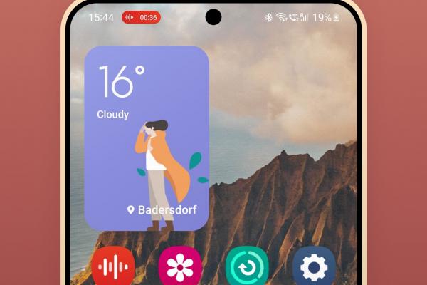 Cover Screen Pill - One UI 7