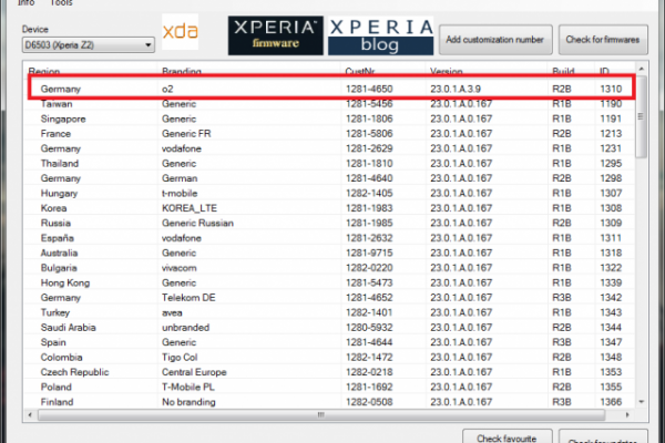 Sony Xperia Z2 primește actualizarea la build-ul 23.0.1.A.3.9 În Germania