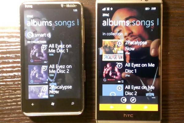 HTC HD7 și HTC One (M8) for Windows se iau la Întrecere În cadrul unui test al player-ului audio; cine câștigă?
