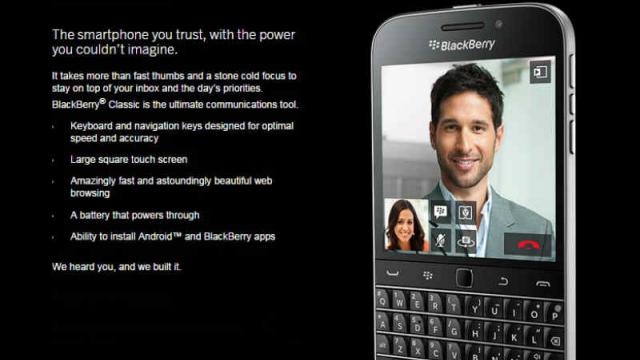 <b>BlackBerry Classic disponibil la precomandă În U.S la un preț de 449$</b>Imediat după lansarea comercială a modelului Passport, iată că începând de astăzi compania canadiană BlackBerry anunță faptul că un alt terminal cu tastatură qwerty, și anume BlackBerry Classic este disponibil la precomandă în U.S la un...