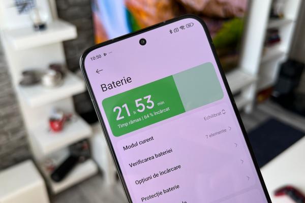 POCO F7: Baterie cu 1000 mAh extra față de predecesor, scor impresionant la playback video