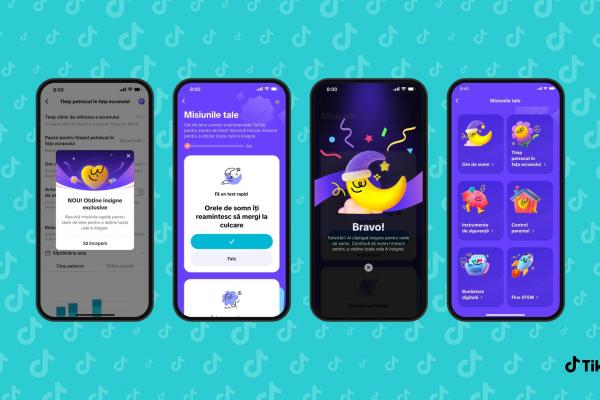 TikTok - Funcții de siguranță online