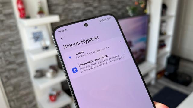 <b>POCO F7: HyperOS + Android 15 și o suită HyperAI fără lipsuri în comparație cu flagship-urile Xiaomi</b>POCO F7 ne livrează Android 15 alături de HyperOS 2 și avem promisiunea a 4 upgrade-uri majore de OS și 6 ani de actualizări software de securitate. Personalizarea este la ea acasă și poți umbla la o mulțime de variabile