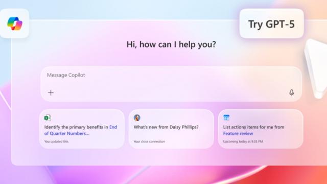 <b>Microsoft activează GPT-5 pentru utilizatorii Copilot și Microsoft 365</b>De abia a anunţat OpenAI Chat-GPT 5 aseară şi deja Microsoft anunţă integrarea sa în Copilot. Ce presupune ea aflaţi mai jos. Trebuie spus că GPT-5 e disponibil treptat pentru toţi utilizatorii, inclusiv cei cu conturi gratuite asta a anunţat Sam Altman