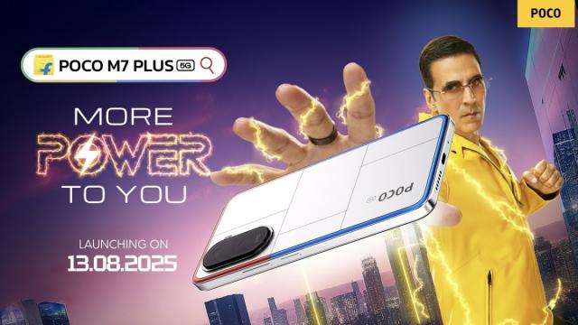 <b>Poco M7 Plus se lansează pe 13 august cu baterie de 7.000 mAh și preț sub 850 lei</b>Lansarea noului Poco M7 Plus este confirmată pentru 13 august în India, potrivit anunțului făcut de brandul sub Xiaomi. Telefonul va fi disponibil prin Flipkart și deja au apărut primele imagini oficiale. Modelul are port USB-C și o insulă foto verticală,